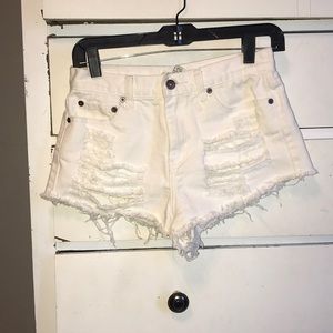 Forever 21 High Waisted Festival Shorts